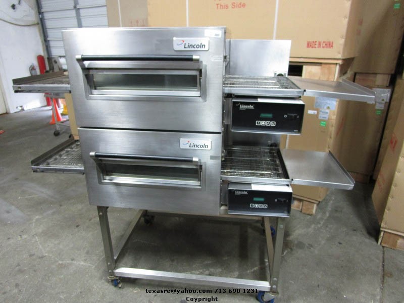 LINCOLN IMPINGER 1116 CONVEYOR DOUBLE PIZZA OVEN Texas Restaurant
